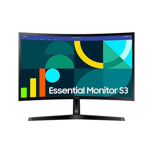 Monitor Samsung 24" Pulgadas Curvo Essential S3 FHD - SAMSUNG - 11126720