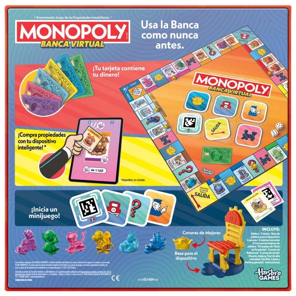 Monopoly App Banking / Hasbro Games - Hasbro Games - Titan.com.pa - 195166298924