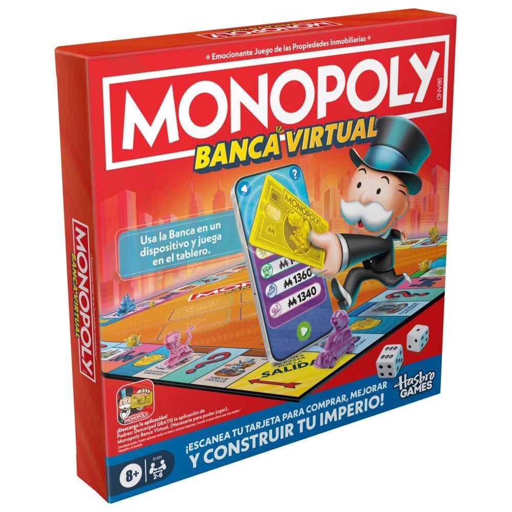 Monopoly App Banking / Hasbro Games - Hasbro Games - Titan.com.pa - 195166298924