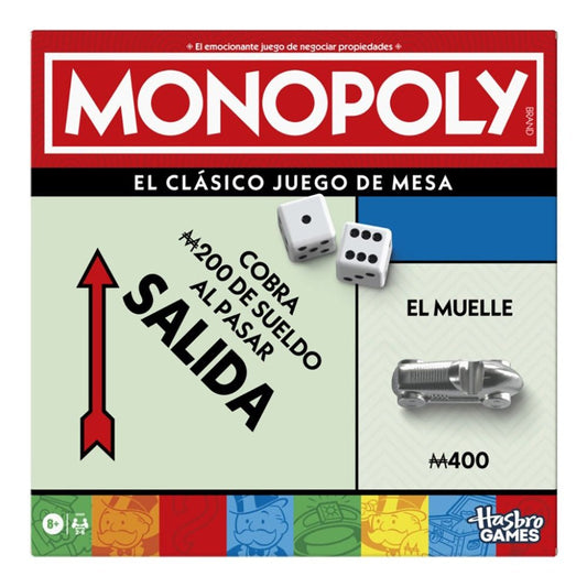 Monopoly Classic Refresh / Hasbro Games - Hasbro Games - Titan.com.pa - 2150110842224