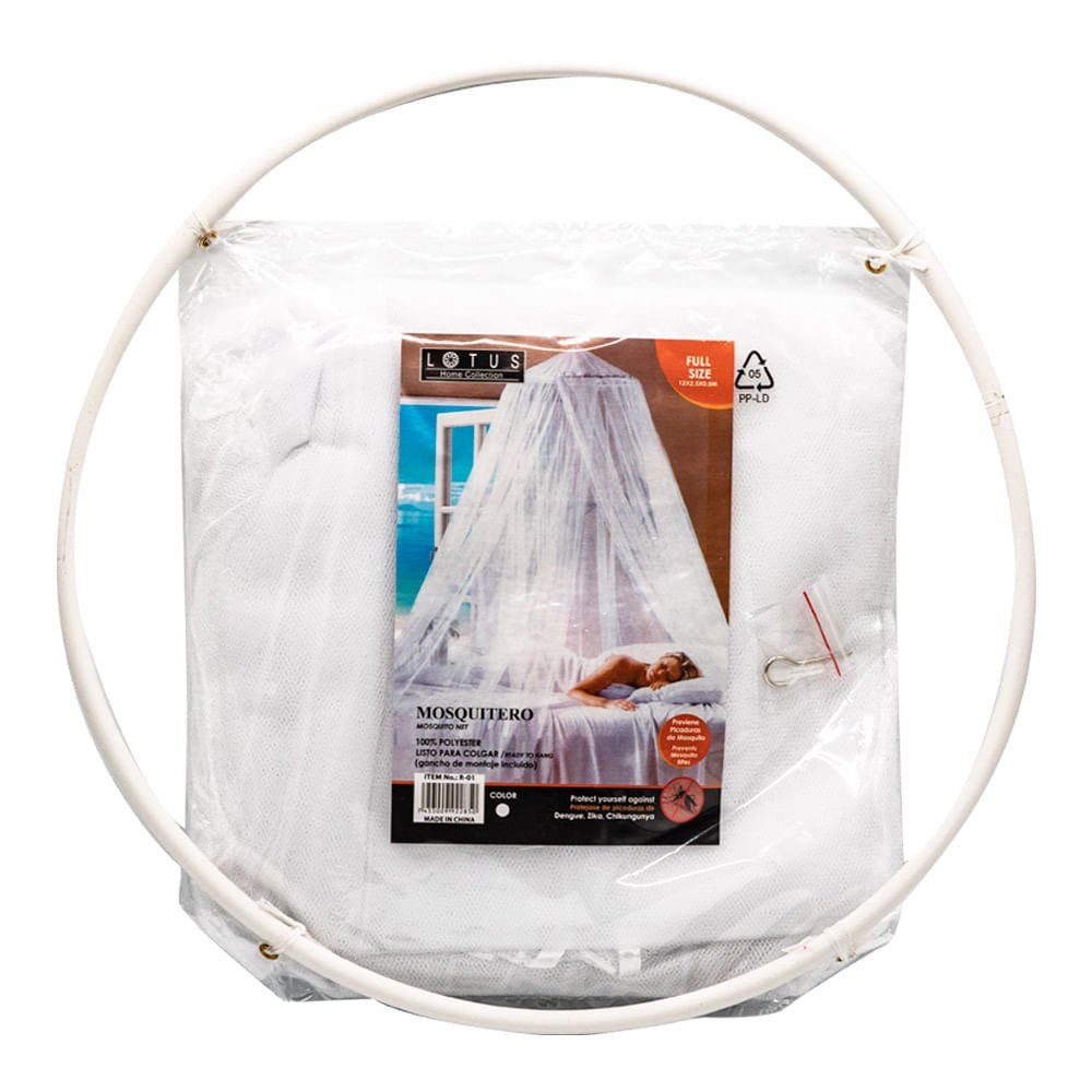 Mosquitero Para Cama Full Lotus 12 x 2.5 x 0.5 m