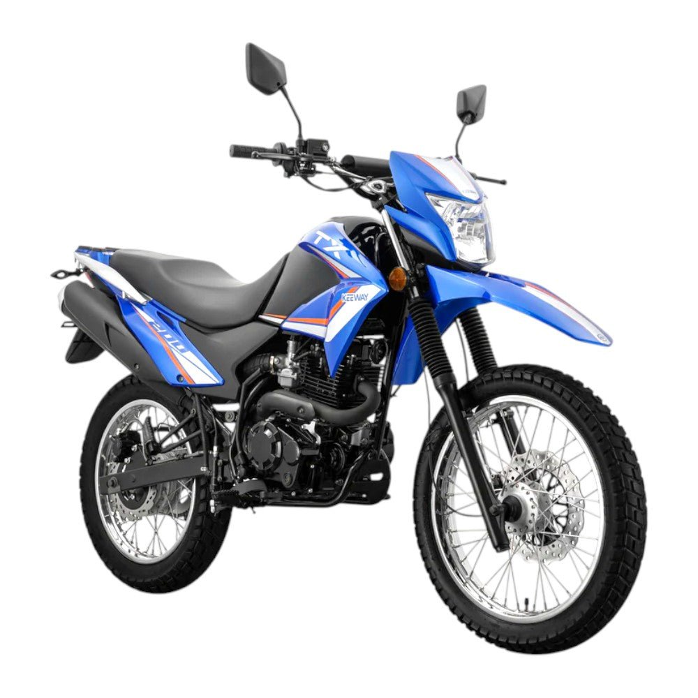 Moto Keeway TX 200CC / Motor Monocilindro / Carburador 2 Válvulas / Azul - Keeway - Titan.com.pa - 2150110228646