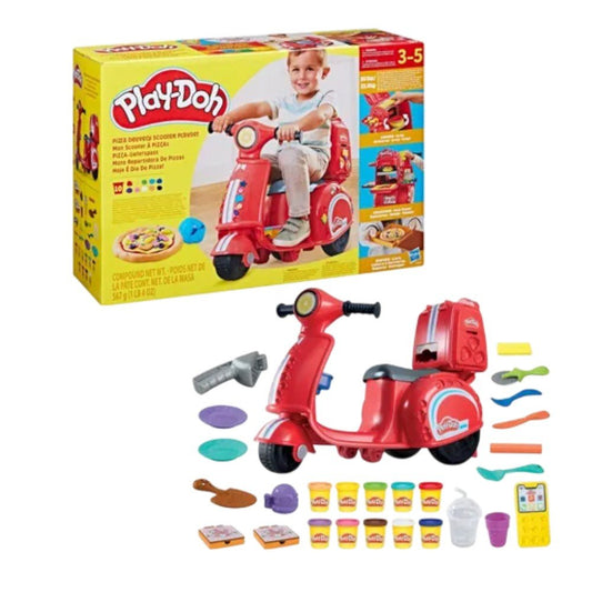 Moto Repartidor De Pizzas Play - Doh C/Accesorios - Play - Doh - Titan.com.pa - 5010996225764
