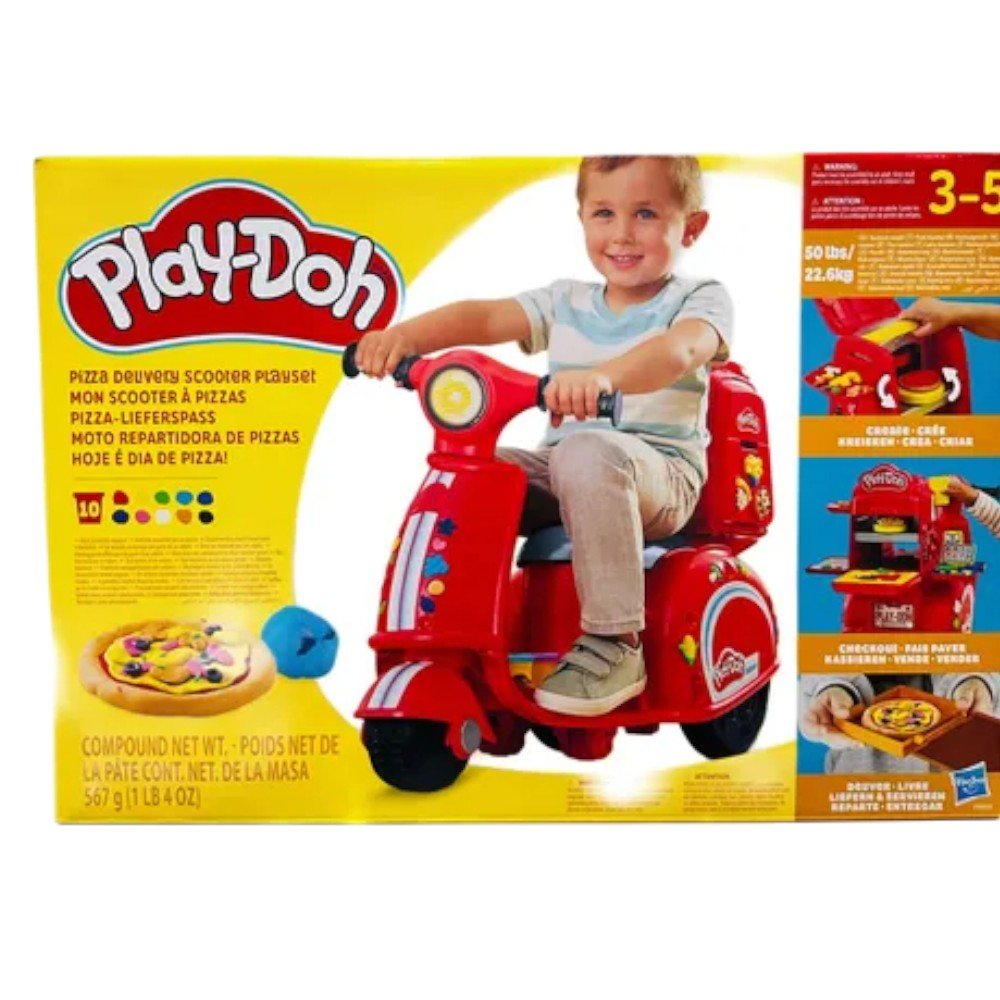 Moto Repartidor De Pizzas Play - Doh C/Accesorios - Play - Doh - Titan.com.pa - 5010996225764