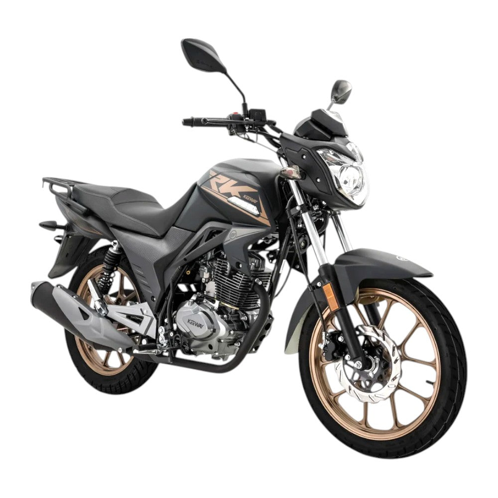 Moto Keeway Rk 150Cc / Motor Monocilindro / Carburador 2Val / Negro