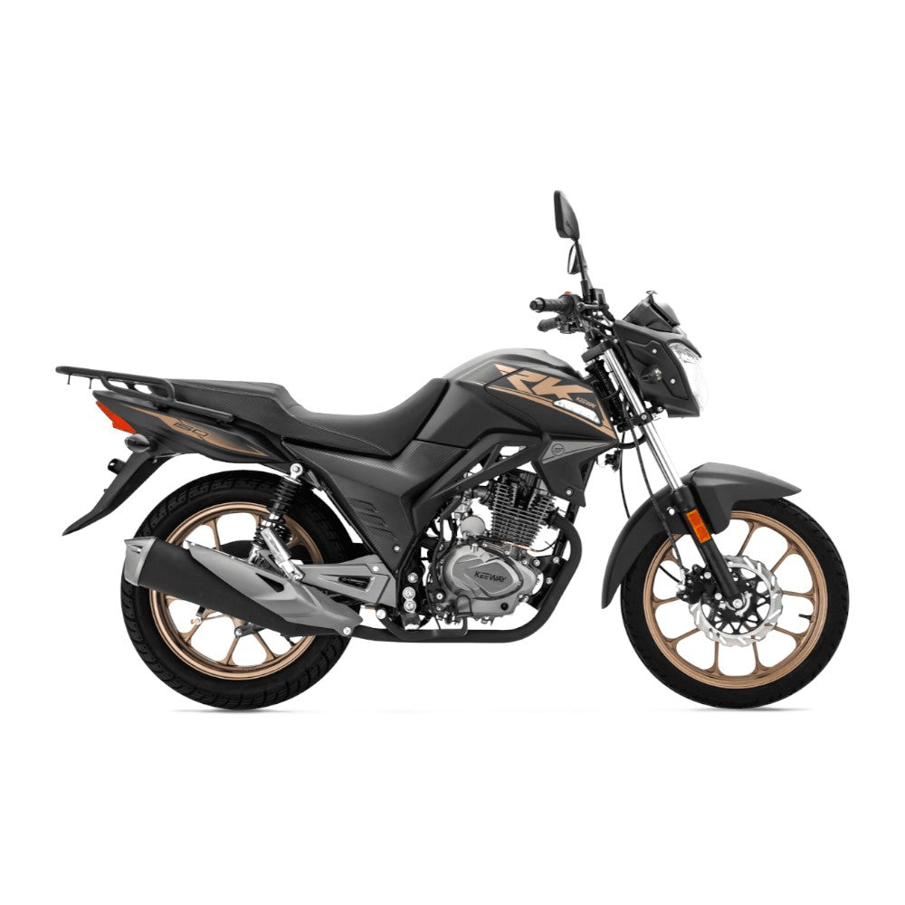 Moto Keeway Rk 150Cc / Motor Monocilindro / Carburador 2Val / Negro