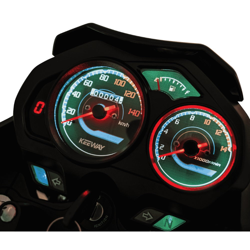 Moto Keeway Rk 150Cc / Motor Monocilindro / Carburador 2Val / Negro