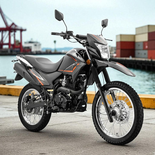 Moto Keeway TX 200CC / Motor Monocilindro / Carburador 2 Válvulas / Negro