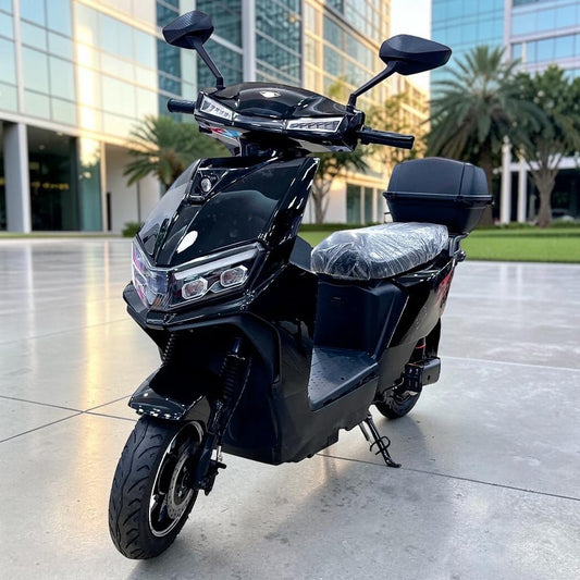 Motocicleta Eléctrica Home Elegance - 1000W - Negra