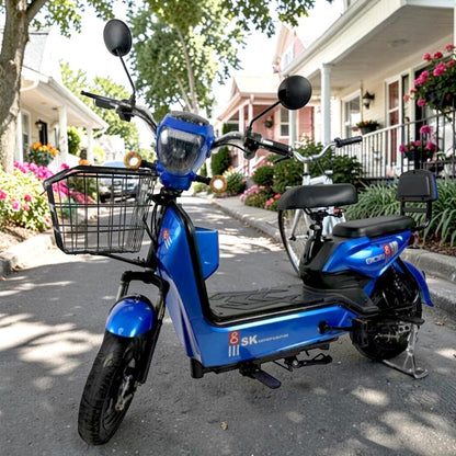 Motocicleta Eléctrica Home Elegance - 350W - Azul - Home Elegance - Titan.com.pa - 2100001684815