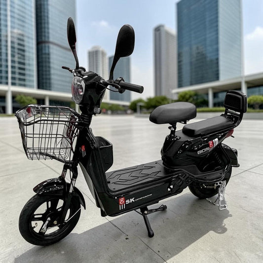 Motocicleta Eléctrica Home Elegance 350W - Negra - Home Elegance - Titan.com.pa - 2100001442194