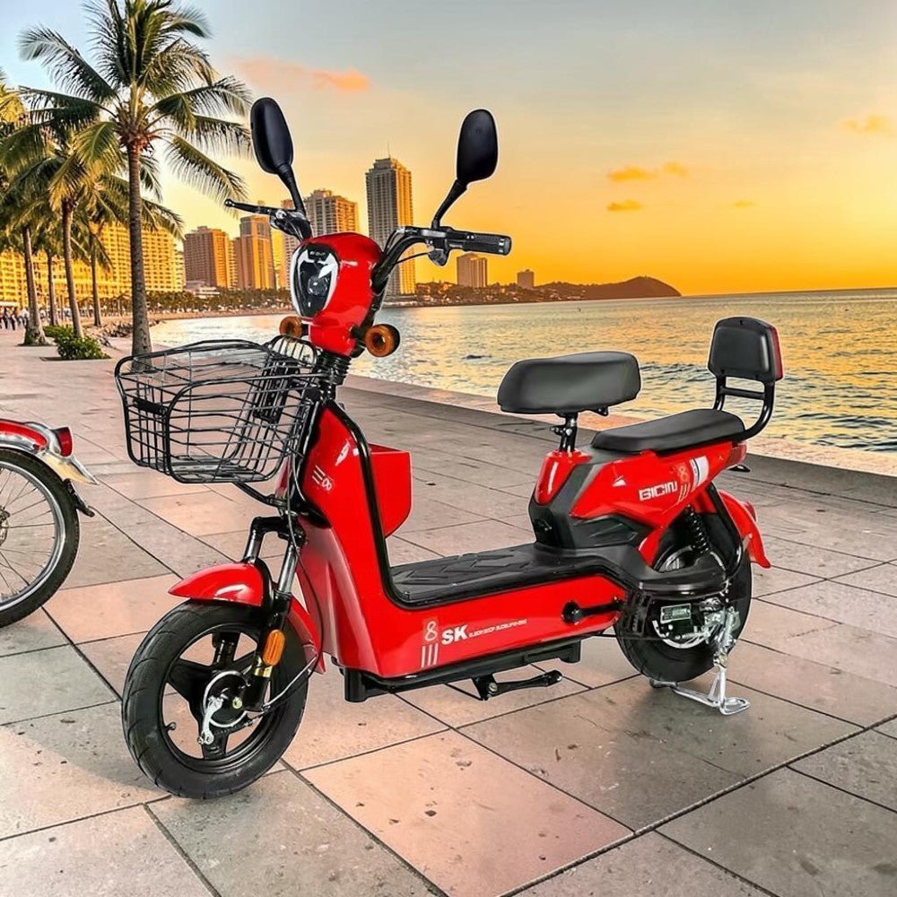 Motocicleta Eléctrica Home Elegance - 350W - Roja - Home Elegance - Titan.com.pa - 2100001096069