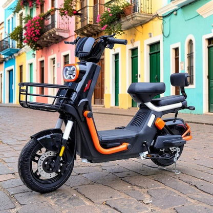 Motocicleta Eléctrica Home Elegance - 500W - Negra - Home Elegance - Titan.com.pa - 2100001038489