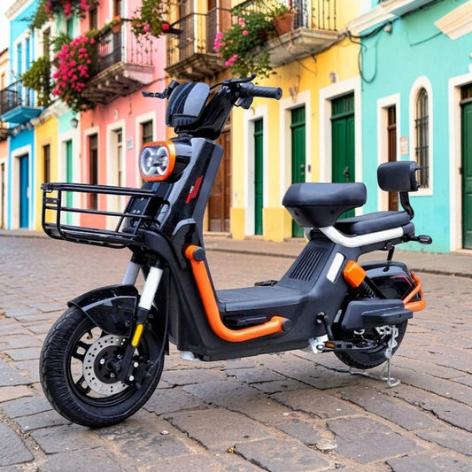 Motocicleta Eléctrica Home Elegance - 500W - Negra - Home Elegance - Titan.com.pa - 2100001038489