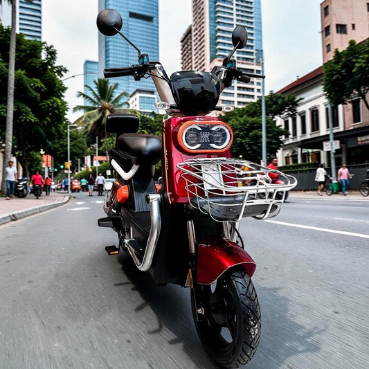 Motocicleta Eléctrica Home Elegance - 500W - Roja - Home Elegance - Titan.com.pa - 2100001438371