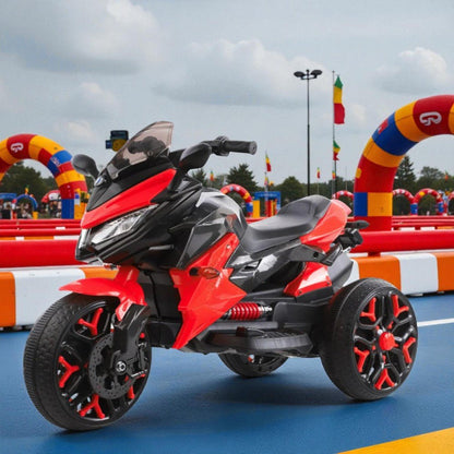 Motocicleta Recargable de 6 Voltios 4.5 Ah – Color Rojo - Overseas - Titan.com.pa - 2100000651627