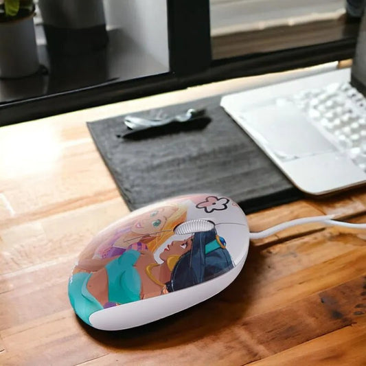 Mouse 3D Xtech Edición Disney Princesa / Con Cable - X - TECH - Titan.com.pa - 798302231634