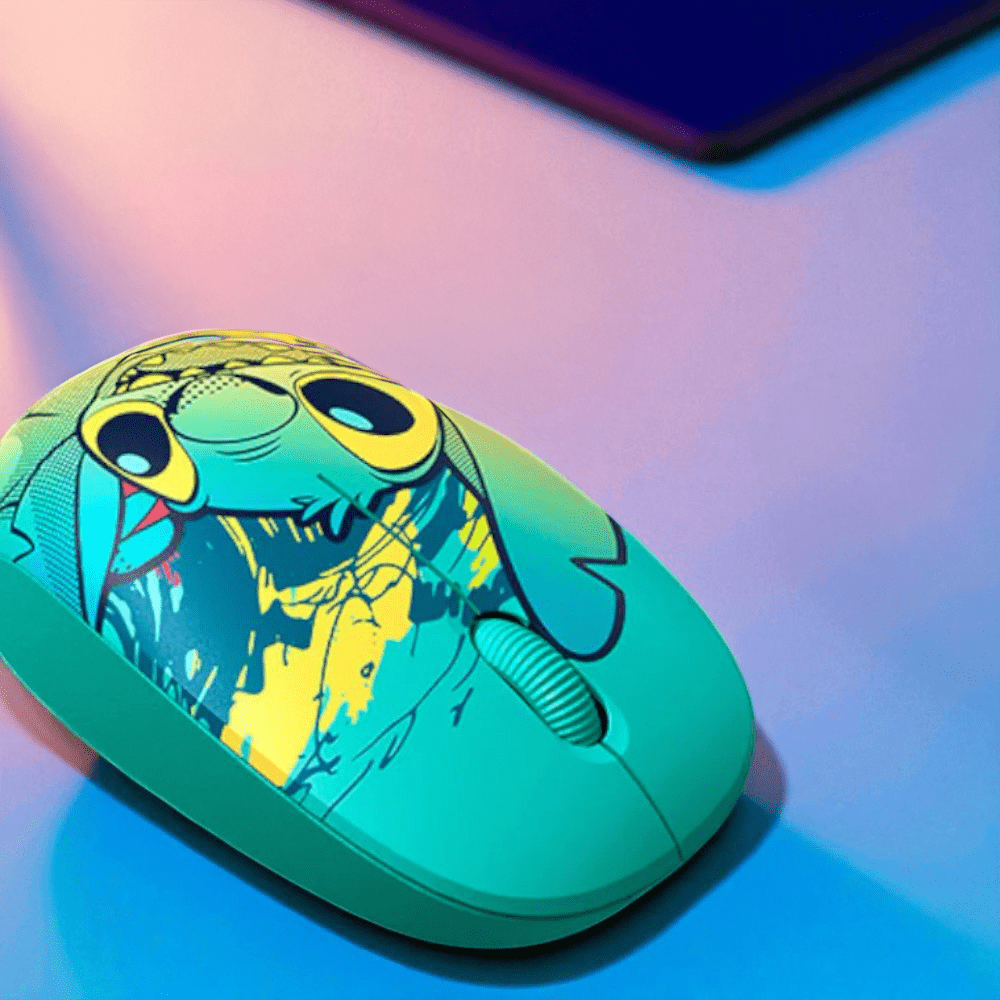 Mouse Con Cable Xtech / Edición Disney Stitch / Azul - Xtech - Titan.com.pa - 798302232617
