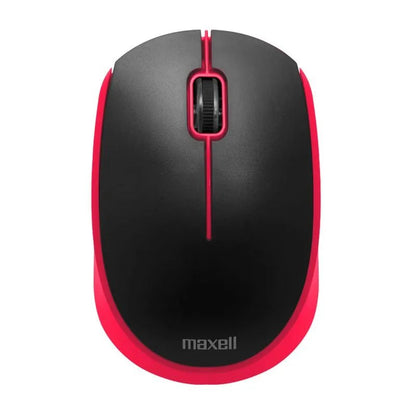 Mouse Inalámbrico Maxell Básico Óptico 2.4GHZ Rojo - Maxell - Titan.com.pa - 25215499494