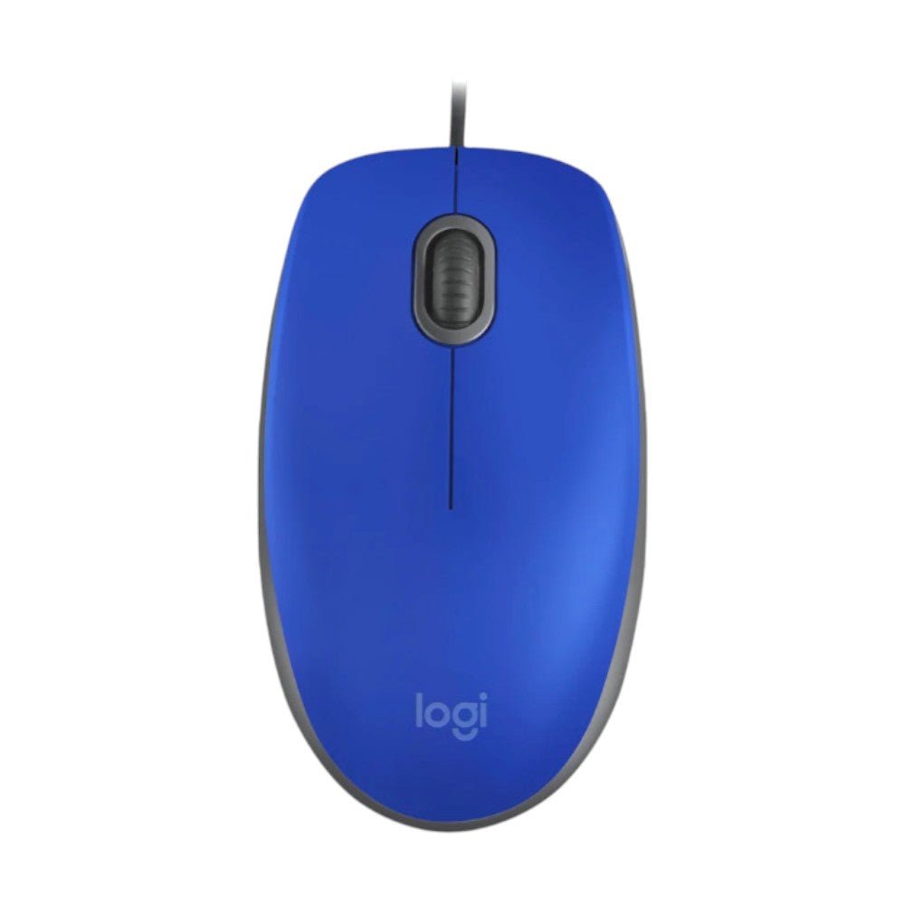 Mouse Logitech M110 Silent / Con Cable / Azul - Logitech - Titan.com.pa - 097855178367