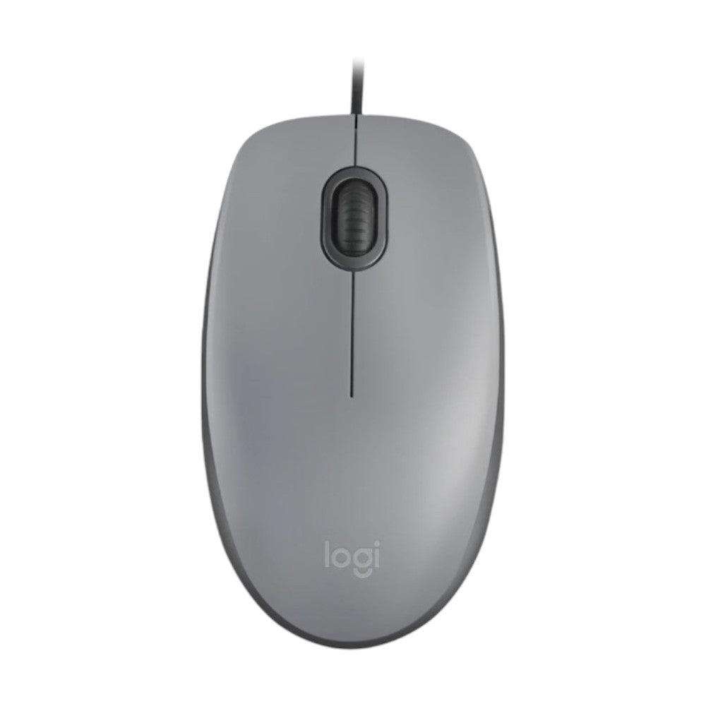 Mouse Logitech M110 Silent / Con Cable / Gris - Logitech - Titan.com.pa - 097855181145