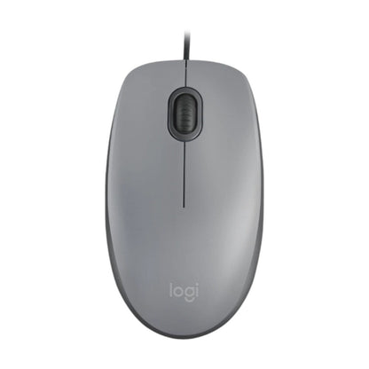 Mouse Logitech M110 Silent / Con Cable / Gris - Logitech - Titan.com.pa - 097855181145