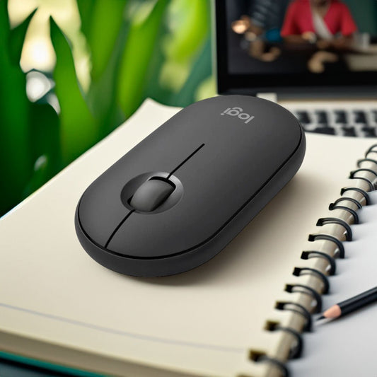 Mouse Logitech Pebble 2 M350S - Grafito - Logitech - Titan.com.pa - 097855185624