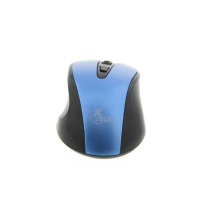 Mouse Óptico Inalámbrico X-Tech Azul - X-TECH - Titan.com.pa - 798302230576