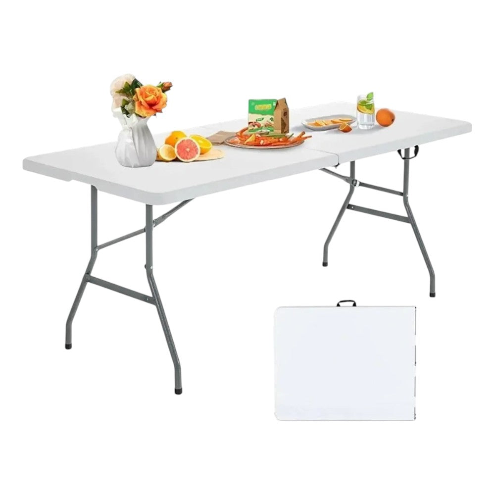 Mesa plástica 6FT BSL-C183 de 183 cm de largo.