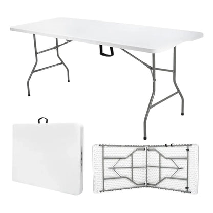 Mesa plástica 6FT BSL-C183 de 183 cm de largo.
