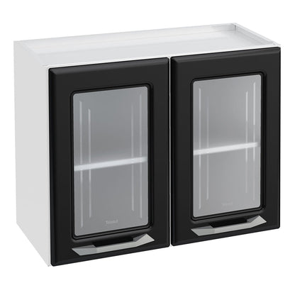 Mueble Para Cocina Aereo Telasul 2 Puertas de Vidrio 70 cm x 29 cm x 55 cm