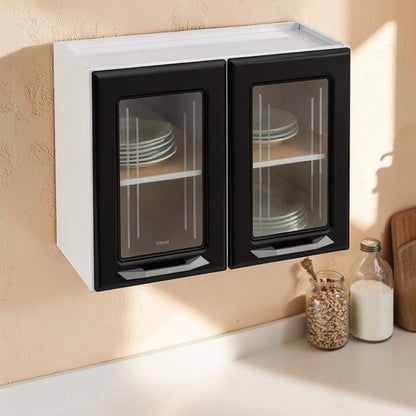 Mueble Para Cocina Aereo Telasul 2 Puertas de Vidrio 70 cm x 29 cm x 55 cm - Telasul - Titan.com.pa - 132990024404