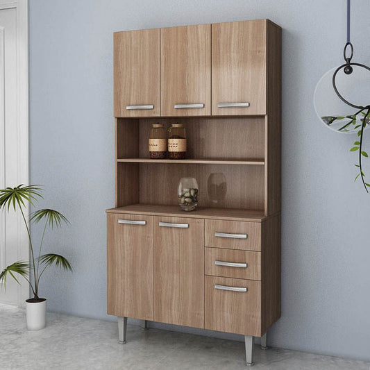 Mueble Para Cocina Fellicci 5 Puertas y 3 Gavetas