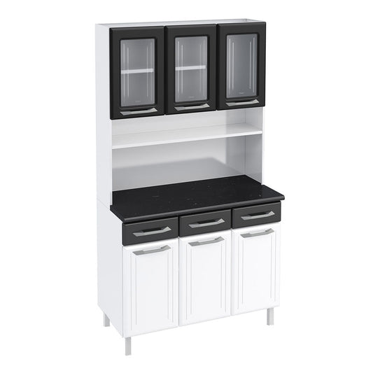 Mueble Para Cocina Telasul 6 Puertas 105 cm x 44.5 cm x 193 cm