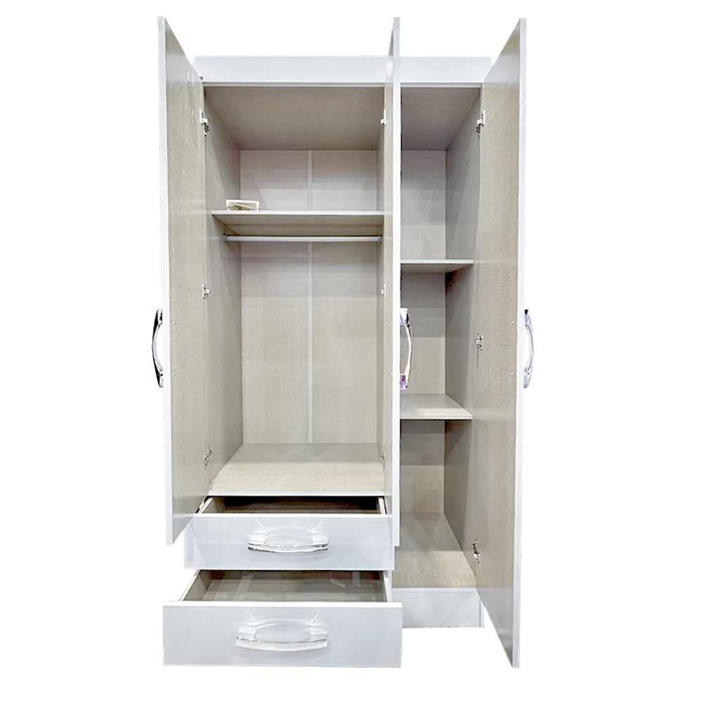 Closet MDF 3 Puertas / Blanco
