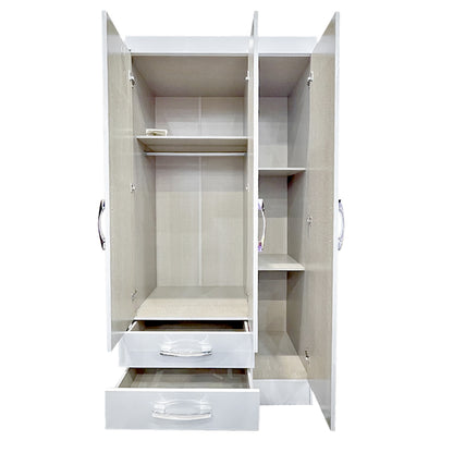 Closet MDF 3 Puertas / Blanco