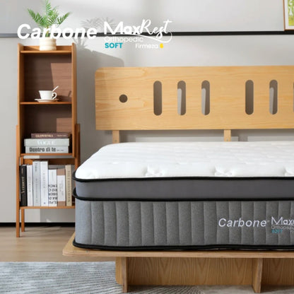 Colchón Full Carbone / Ortopédico / Al Vacío Max Rest