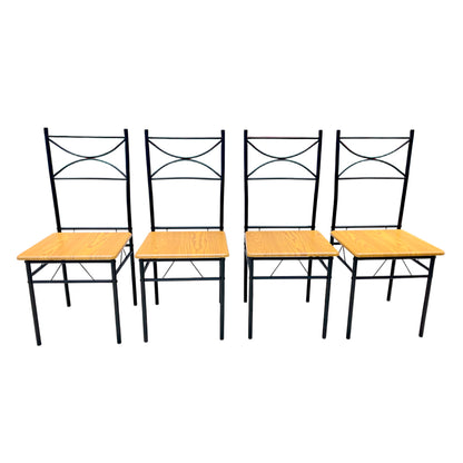 Comedor MDF 4 Puestos Elements Furniture - Cherry