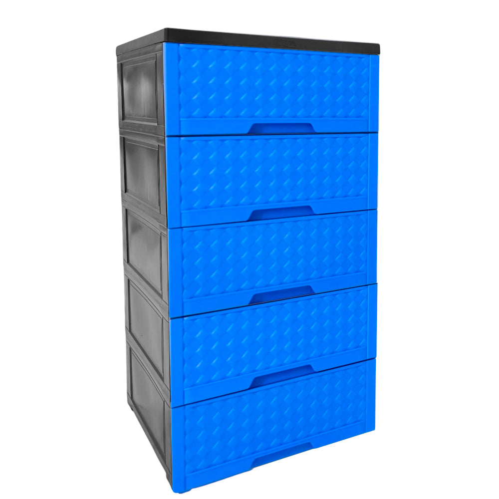 Gavetero Moderno Plastek 5 Gavetas / Azul