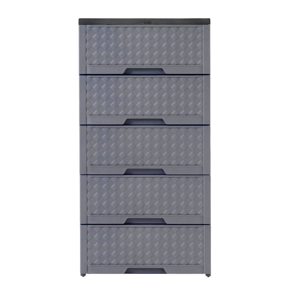 Gavetero Moderno Plastek 5 Gavetas / Gris