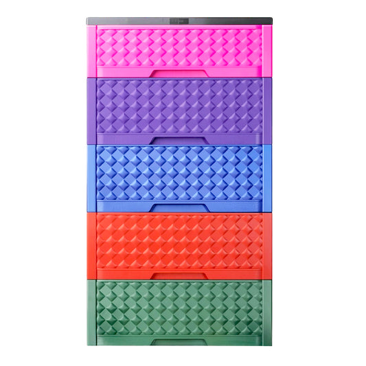 Gavetero Moderno Plastek 5 Gavetas / Plástico / Multicolor