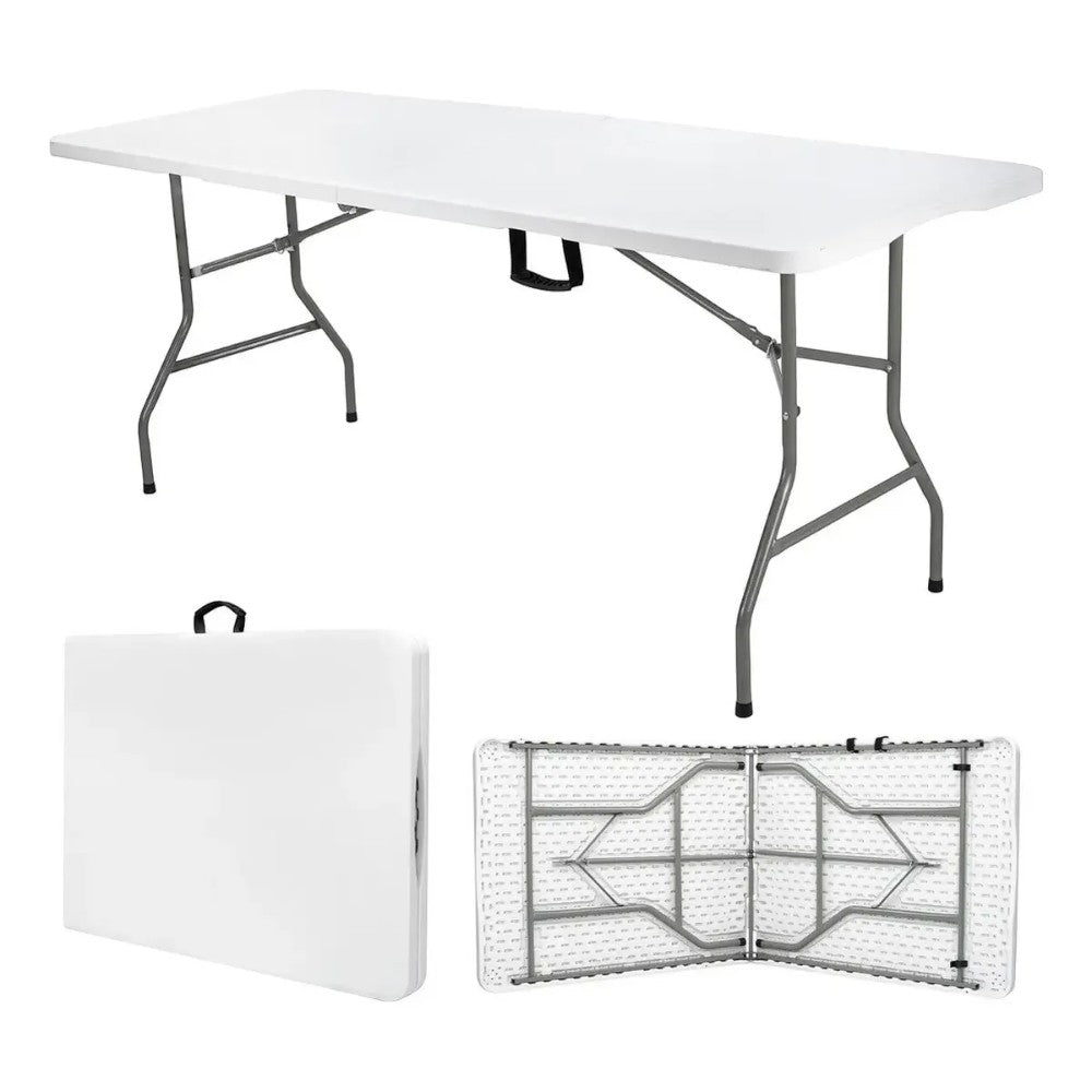 Mesa plegable 6FT HS-NZ180 de 183 cm de largo.