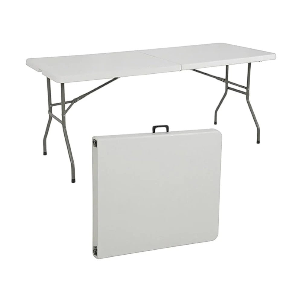 Mesa plegable 6FT HS-NZ180 de 183 cm de largo.