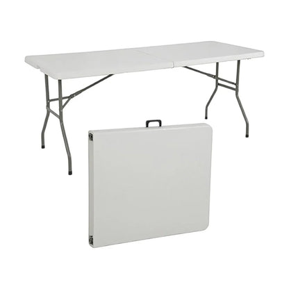 Mesa plegable 6FT HS-NZ180 de 183 cm de largo.