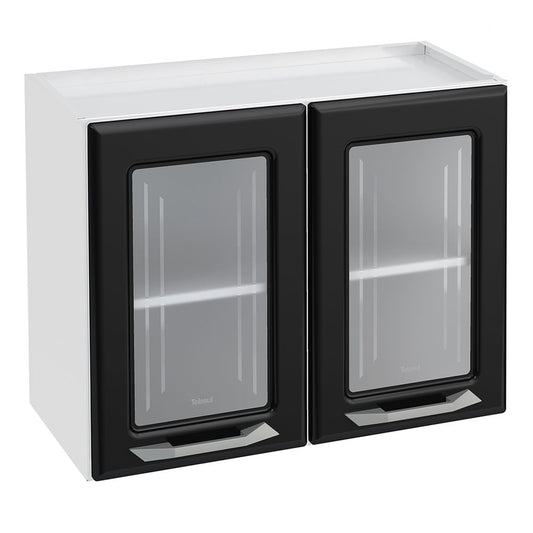 Mueble Para Cocina Aereo Telasul 2 Puertas de Vidrio 70 cm x 29 cm x 55 cm
