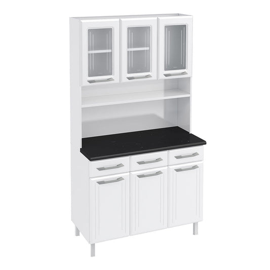 Mueble Para Cocina Telasul 6 Puertas 105 cm x 44.5 cm x 193 cm
