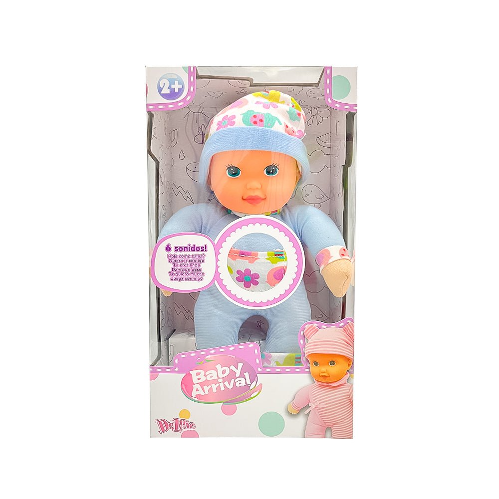 Muñeca Bebé 12" Deluxe / Con Sonido / Surtida - Deluxe - Titan.com.pa - 4893633131076