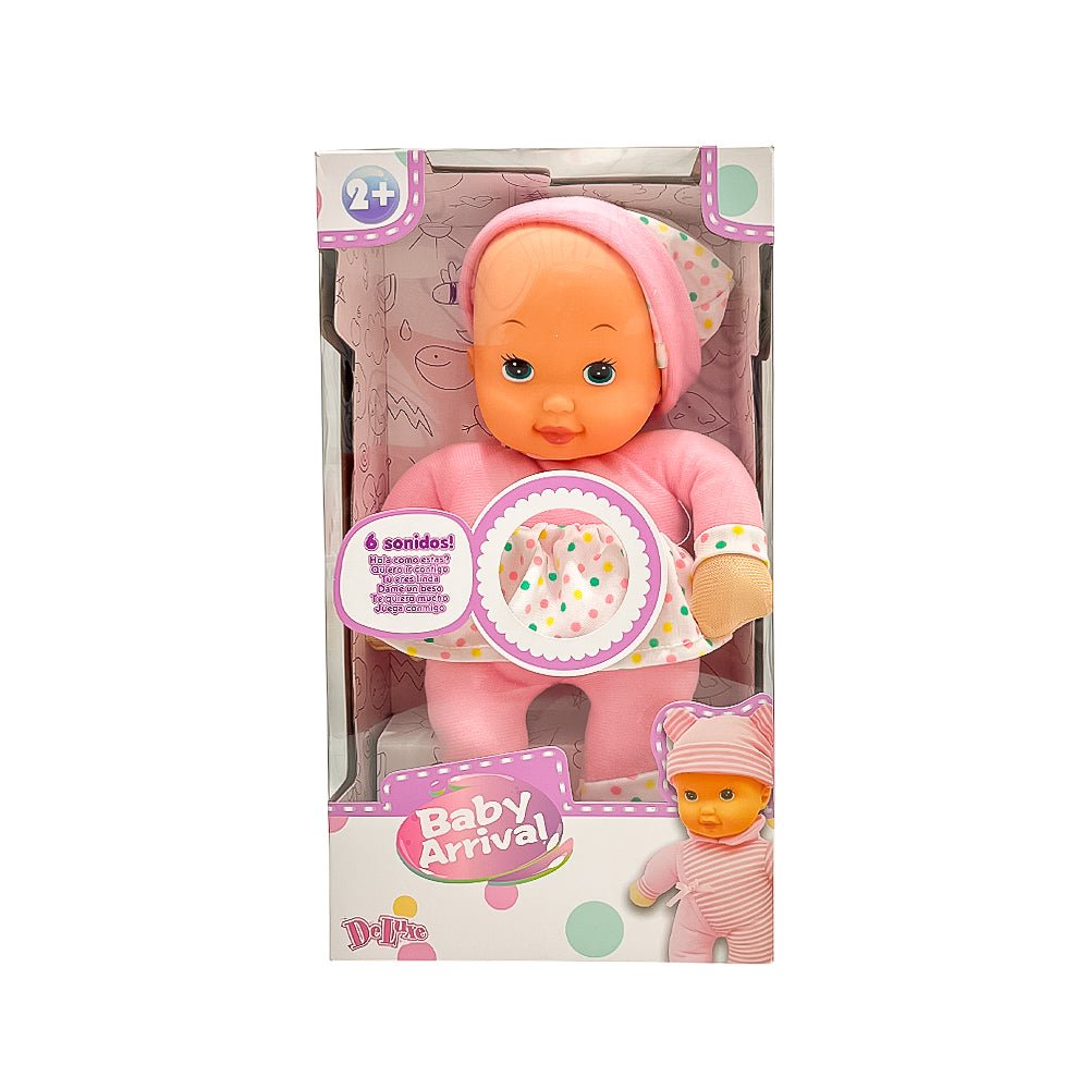 Muñeca Bebé 12" Deluxe / Con Sonido / Surtida - Deluxe - Titan.com.pa - 4893633131076