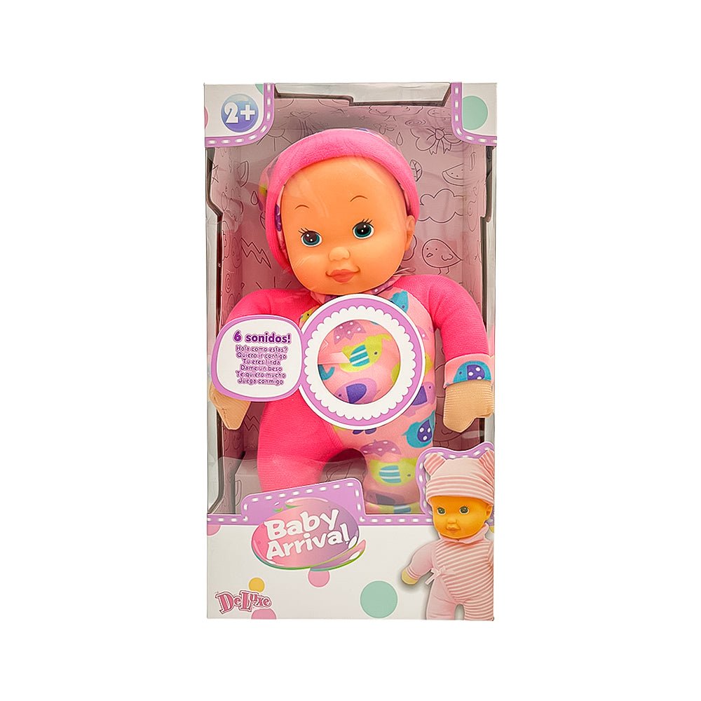 Muñeca Bebé 12" Deluxe / Con Sonido / Surtida - Deluxe - Titan.com.pa - 4893633131076
