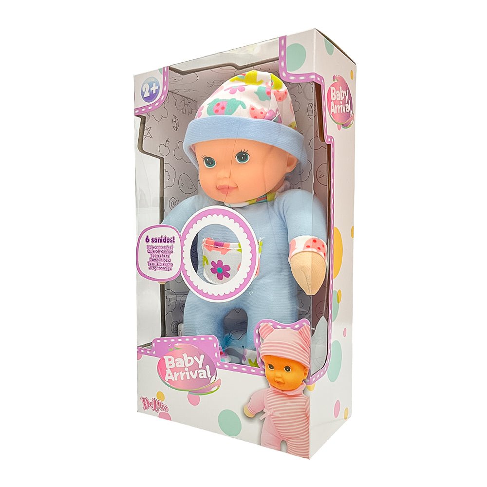 Muñeca Bebé 12" Deluxe / Con Sonido / Surtida - Deluxe - Titan.com.pa - 4893633131076